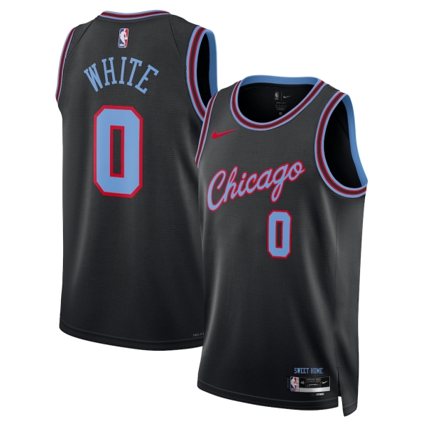 Chicago Bulls Trikot Coby Black Nike 2025-26 City Edition Schwarz Swingman - Herren Chicago Bulls Trikot Coby Black Nike 2025-26 City Edition Schwarz Swingman - Herren